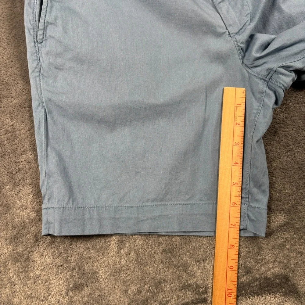 Faherty Shorts Mens 32 Blue Movement Chino Organic Cotton Stretch Refibra Casual
